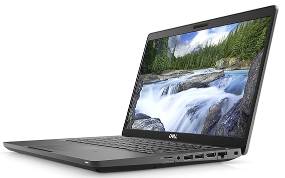(Refurbished) DELL Latitude 5490 Core i5 8th Gen Laptop, 16 GB RAM, 512GB SSD, Intel HD Graphics, 14 inch (36.83 cms) HD Screen, Windows 11 (Upgraded), MS Office, Black, Slim